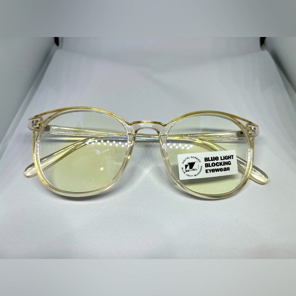 Cream Blue Light Ladies Glasses